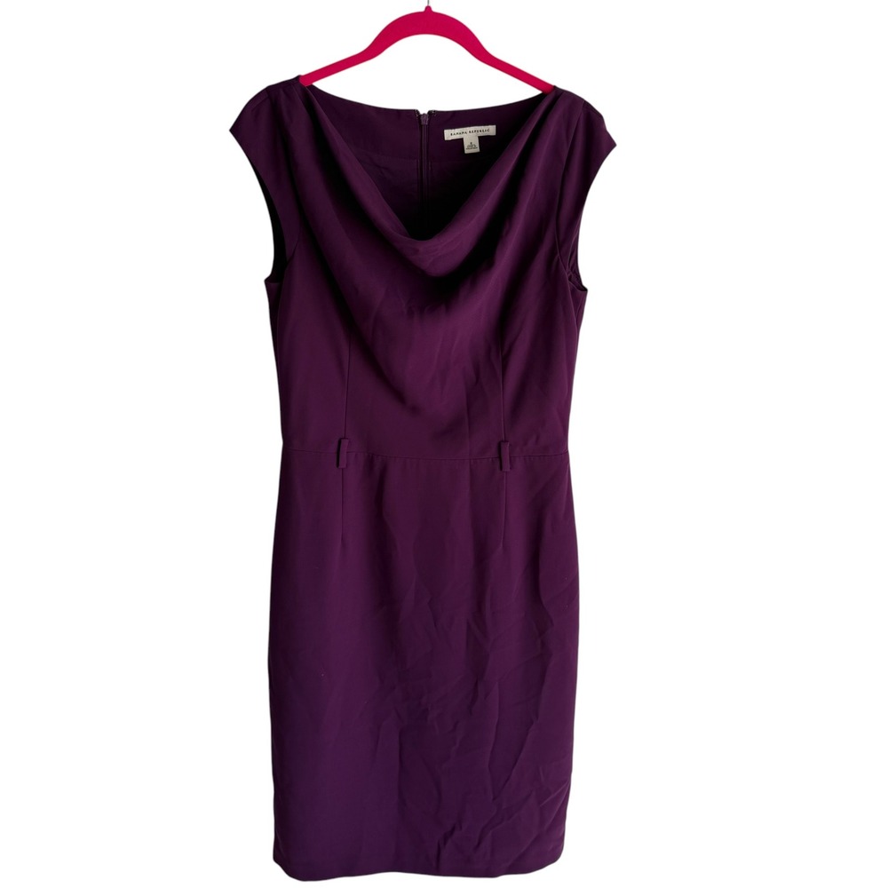 BANANA REPUBLIC Purple Orchid "Julie" Sheath Ladies Formal Dress, 8